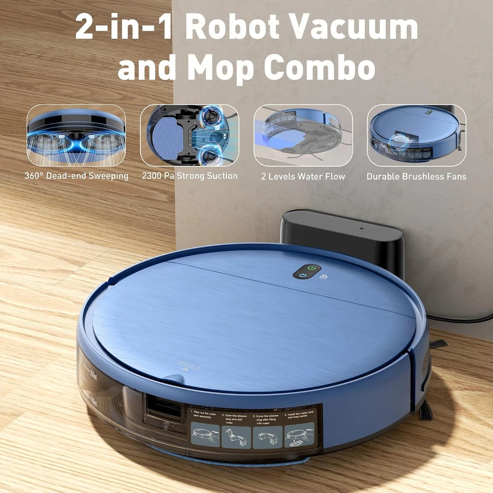 Robot Vacuum Mop Combo
