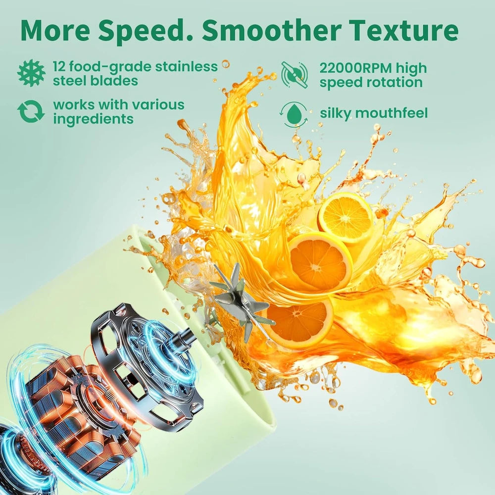 Portable Cordless Personal Blender