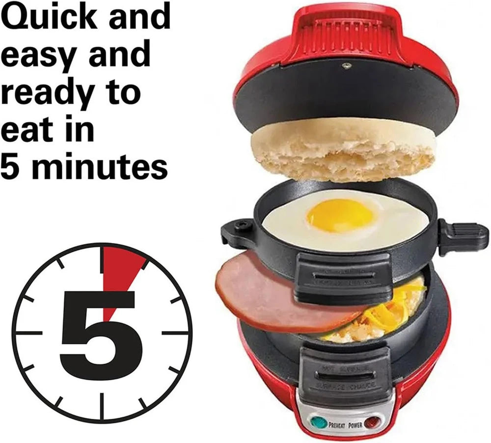Compact Breakfast Sandwich Maker