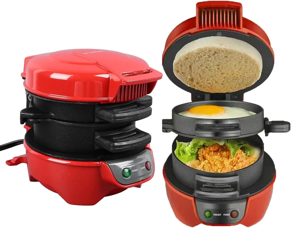 Compact Breakfast Sandwich Maker