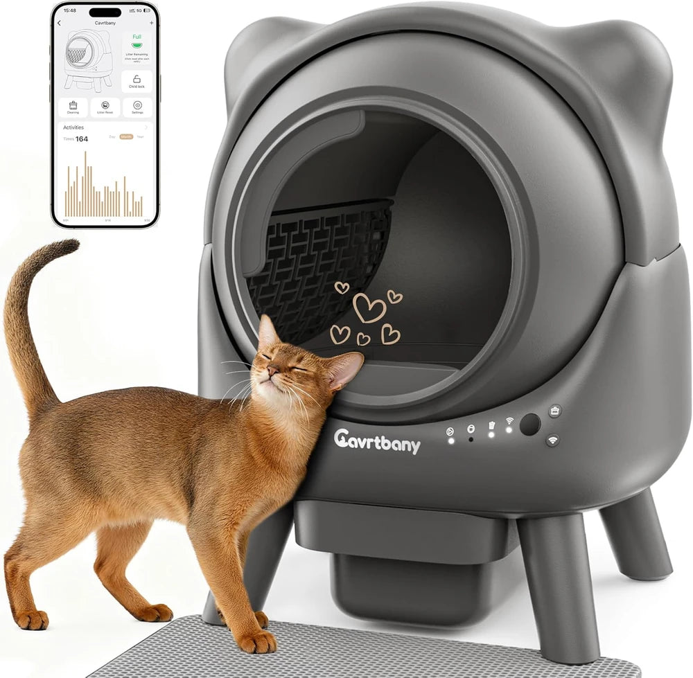 Automatic Self-Cleaning Cat Litter Box