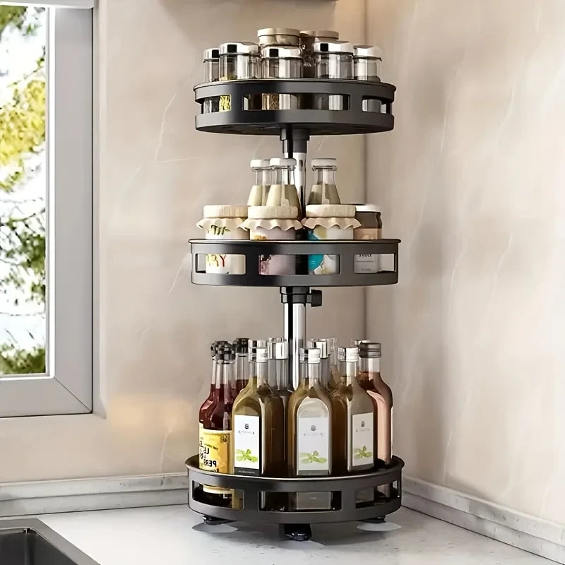 Rotating Kitchen Spice Organizer