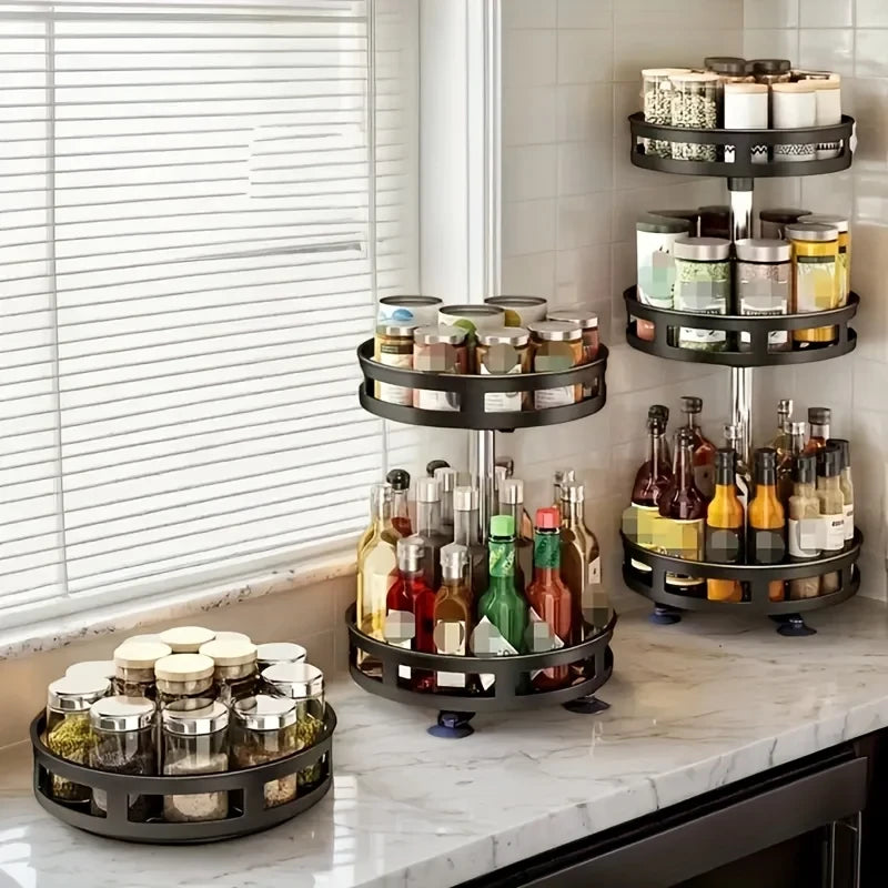 Rotating Kitchen Spice Organizer