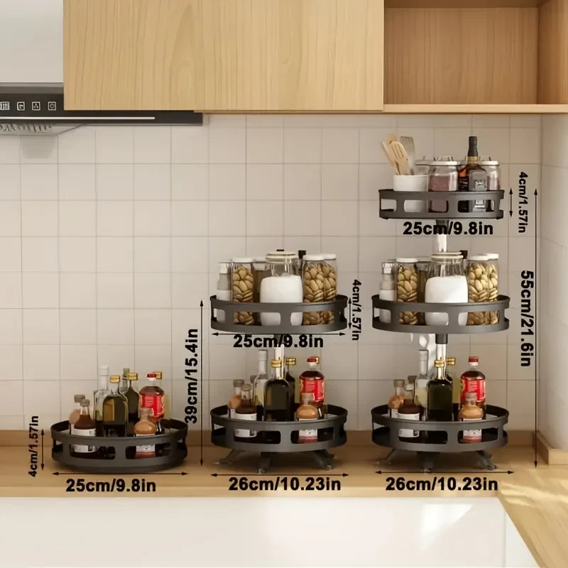 Rotating Kitchen Spice Organizer