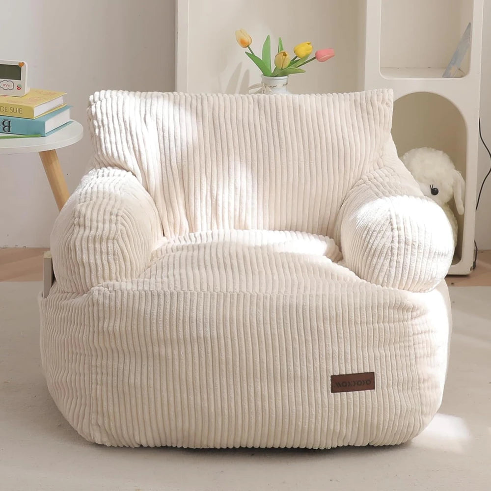 Corded Fabric Kids Bean Bag Chair