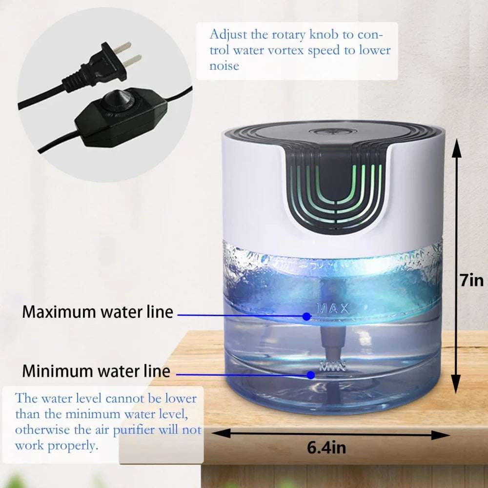 Water Based Air Purifier and Humidifier