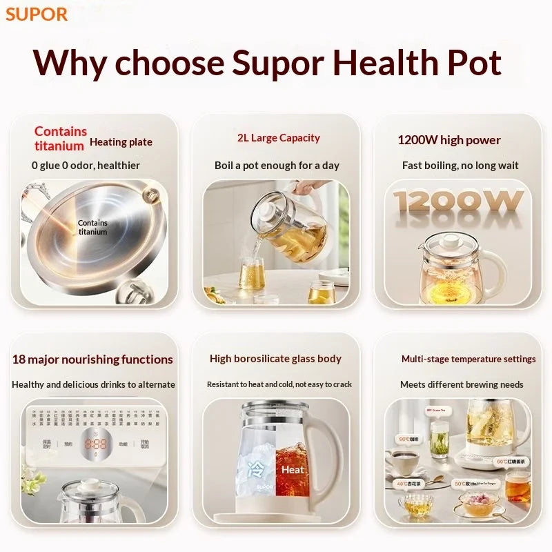 Titanium Health Electric Kettle