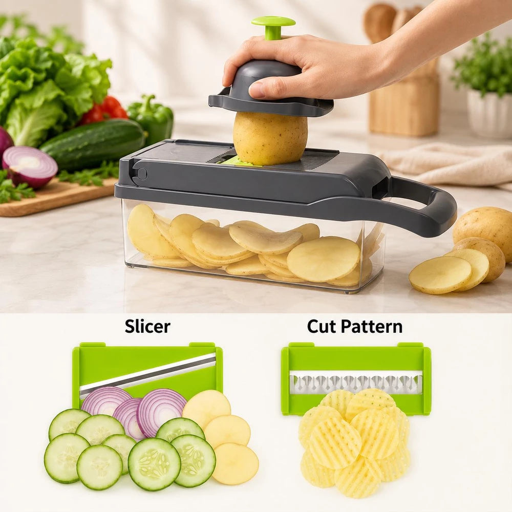 Multifunction Vegetable Chopper and Slicer