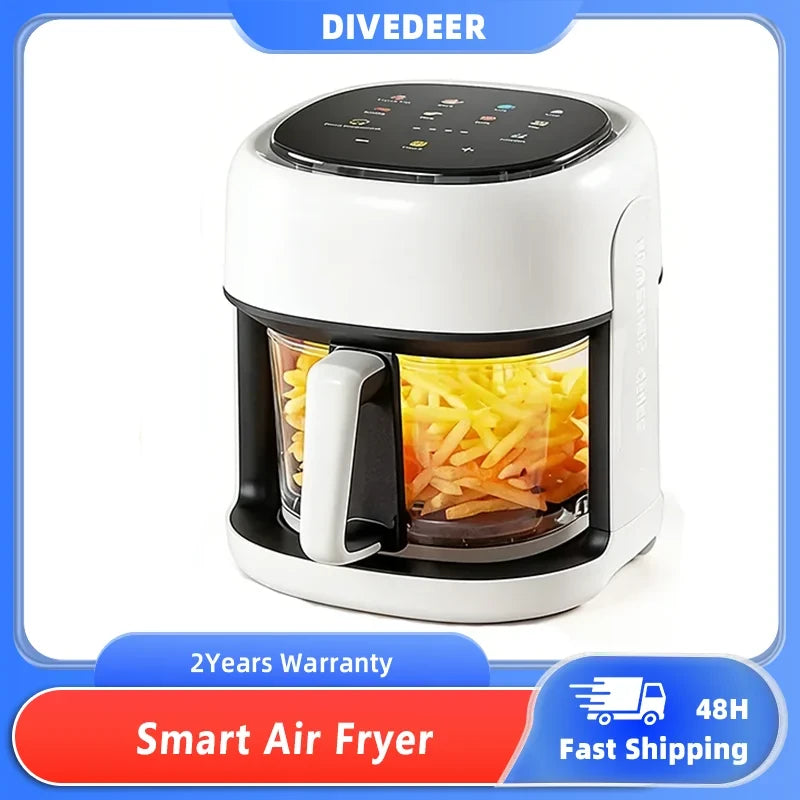 DIVEDEER Visible Air Fryer