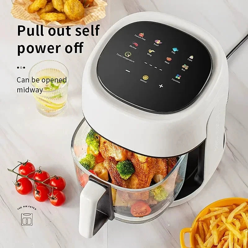 DIVEDEER Visible Air Fryer
