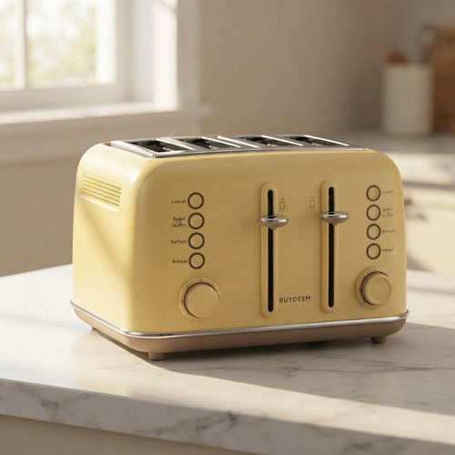 Buydeem Retro Four-Slice Toaster