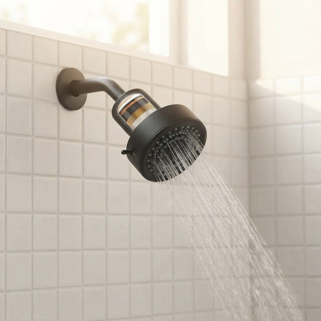 Filtered High Pressure Shower Head