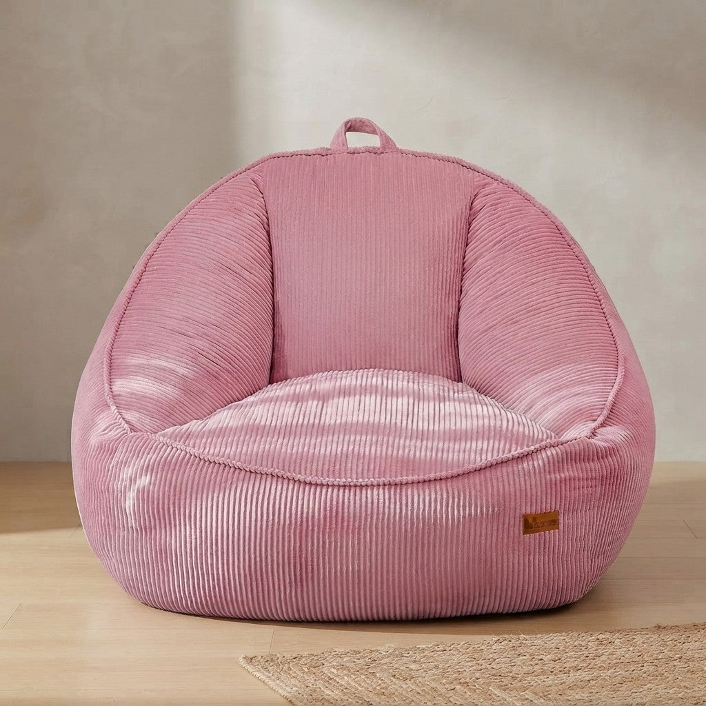 Plush Corduroy Bean Bag Chair