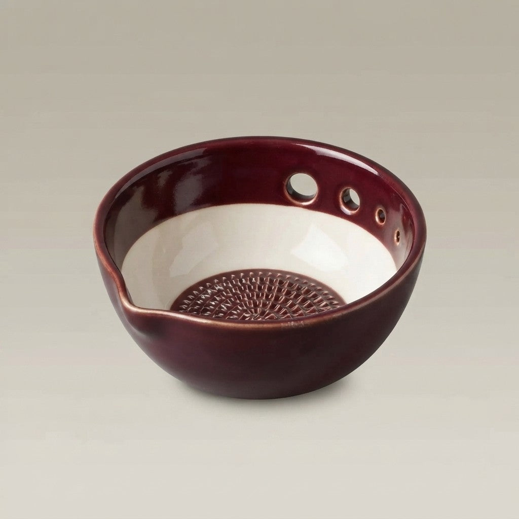 Ceramic Garlic Grater and Herb Stripper